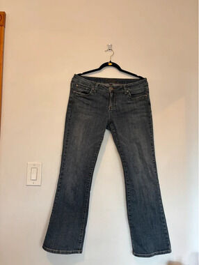 Common Genes Low rise bootcut jeans